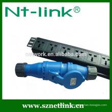 Shenzhen Netlink de alta calidad de suministro de corriente fiable 6 way PDU